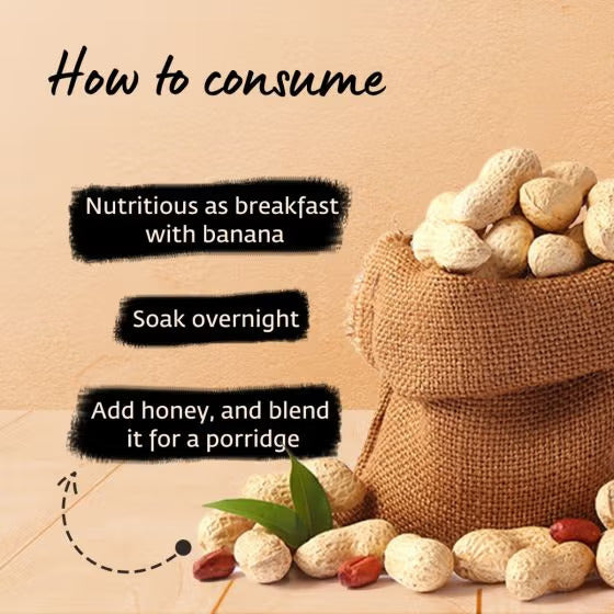 Groundnut (Peanut). Yogic Superfood (500gms)