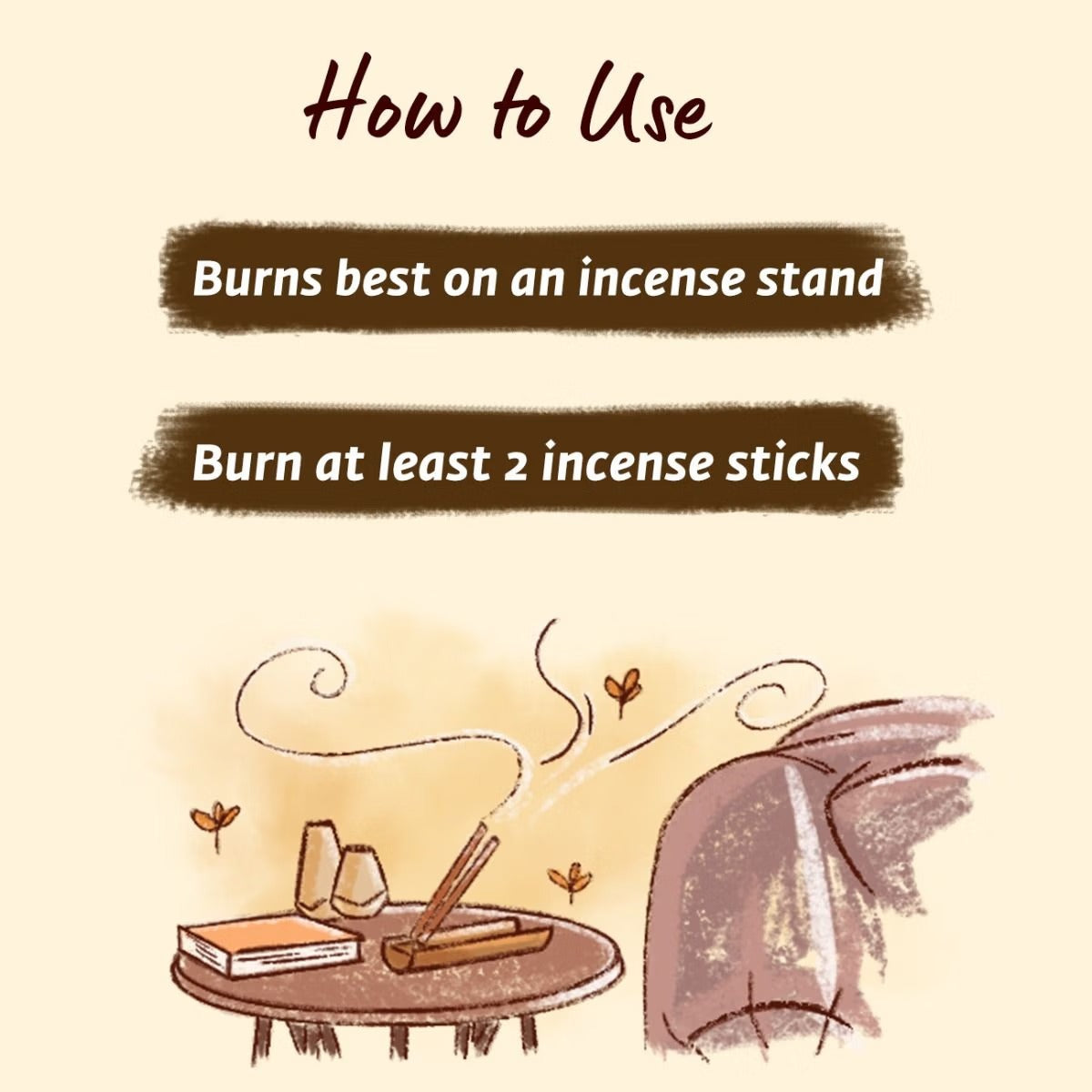 Organic Incense Jasmine, 50 Sticks