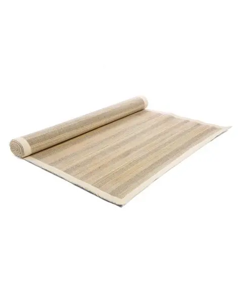 Sambu Straws and Jute Yoga Mat with Back Rubberized