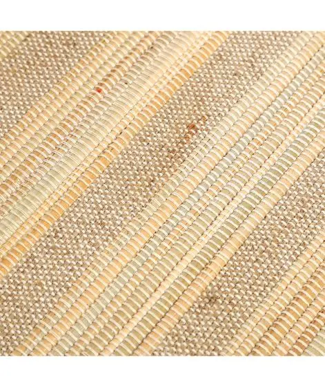 Sambu Straws and Jute Yoga Mat with Back Rubberized