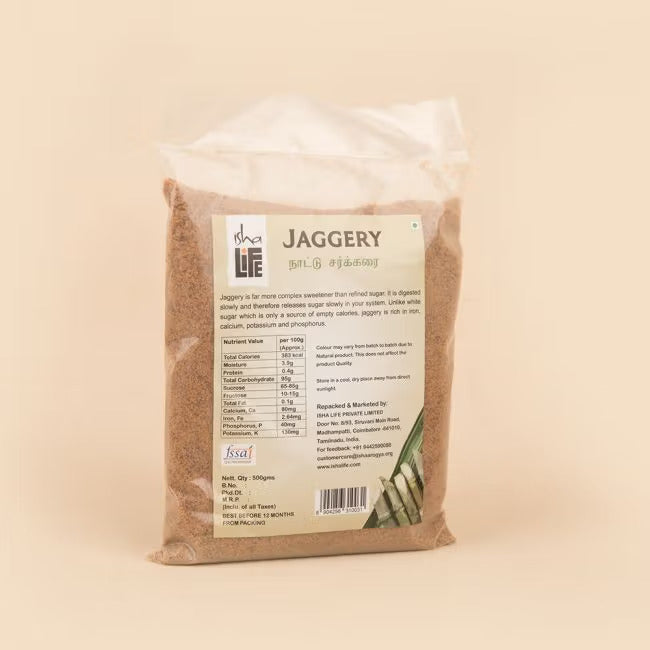 Pure and natural Jaggery. Great alternative to white sugar. Chemical free. High in nutrition (500gm)