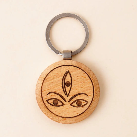 Devi Wooden Keychain - Trinetrini
