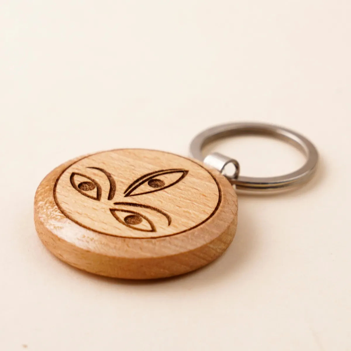 Devi Wooden Keychain - Trinetrini