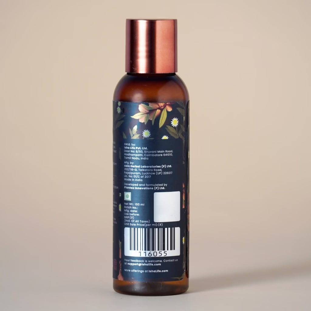 Bloom Deep Nourishment Organic Hair Oil With Argan Oil & Bhringraj (All Hair Types) - 100ml