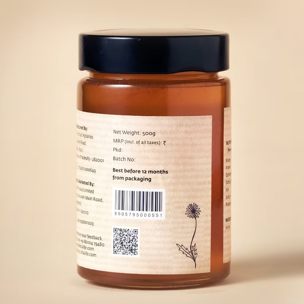 Raw Himalayan Honey, 500 gm