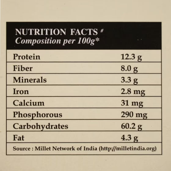 Thinai (Foxtail Millet / Kangni), 500 gm