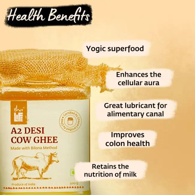 Pure A2 Desi Cow Ghee(500 gm)