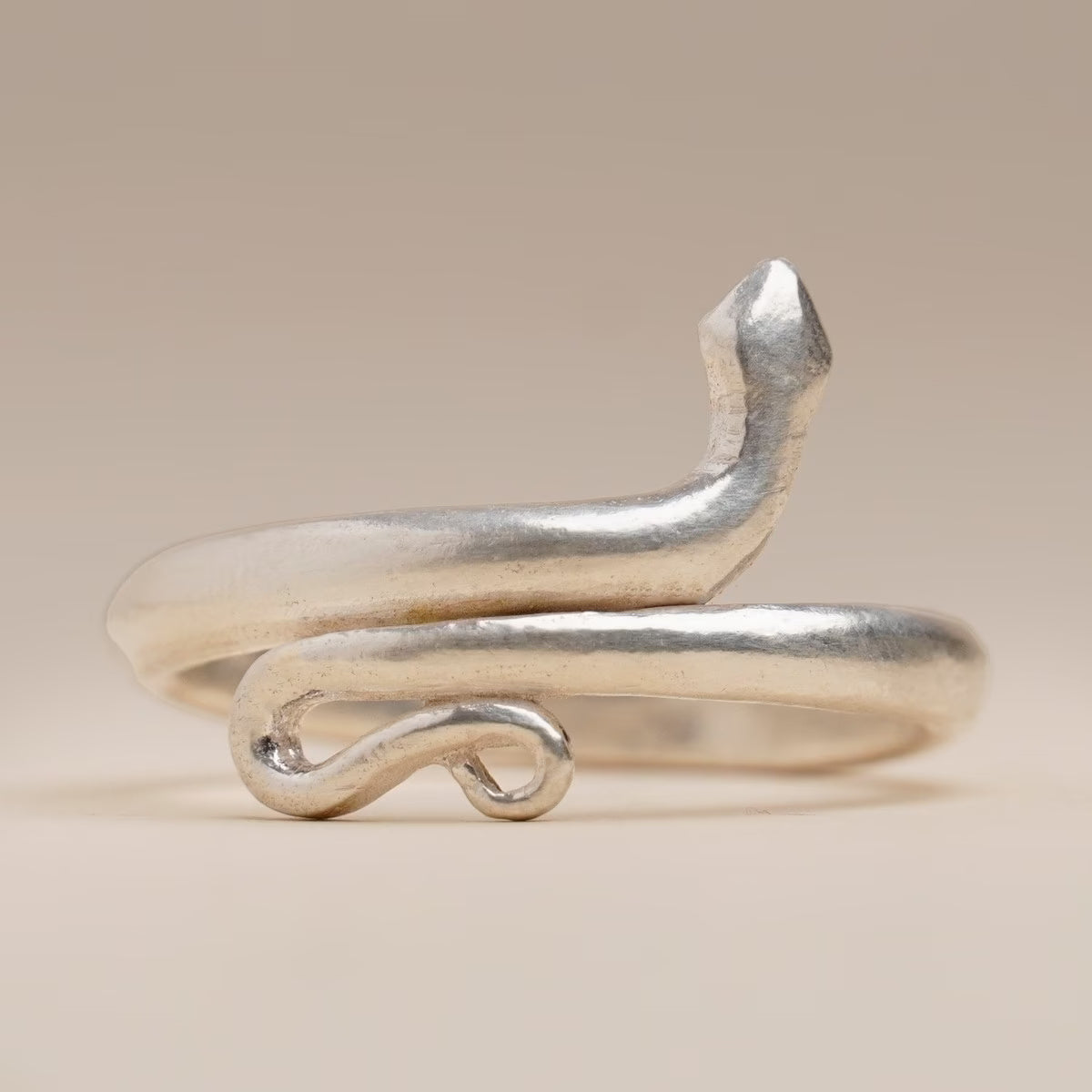 Silver Snake Ring