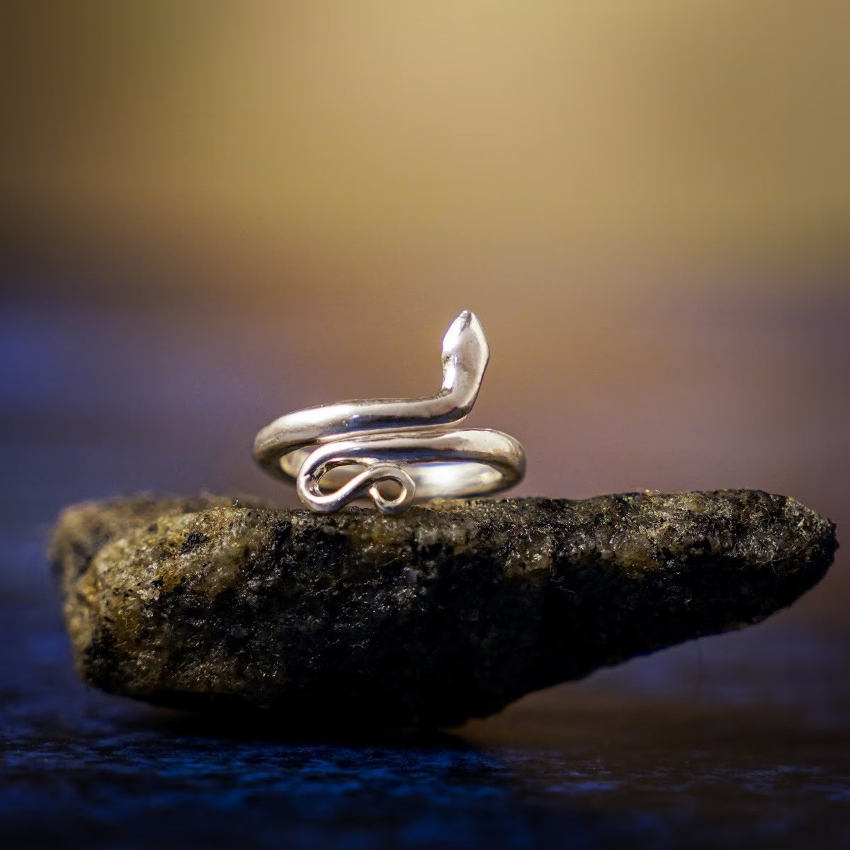 Silver Snake Ring