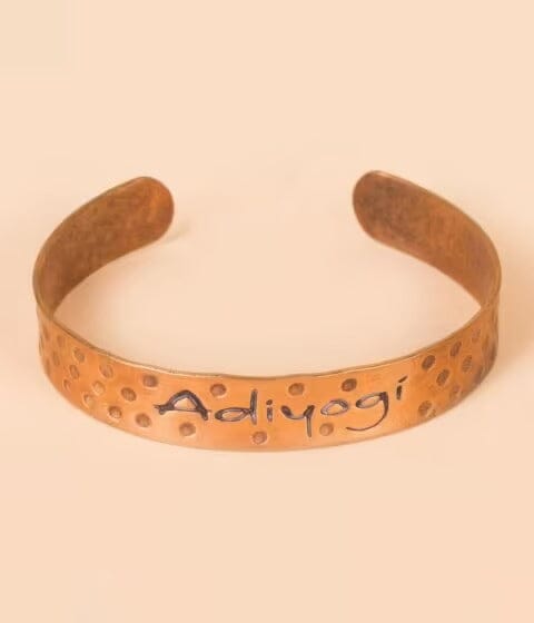 Adiyogi Copper Cuff