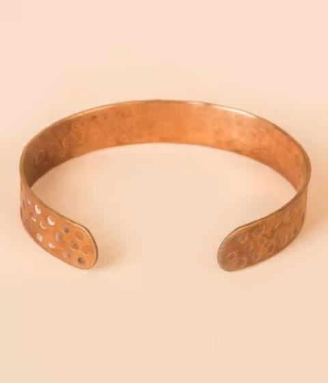 Adiyogi Copper Cuff