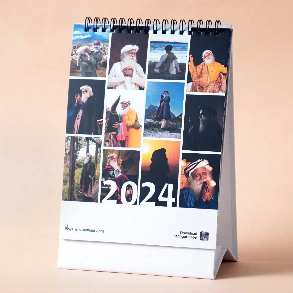 Sadhguru 2024 calendar 萨古鲁2024日历