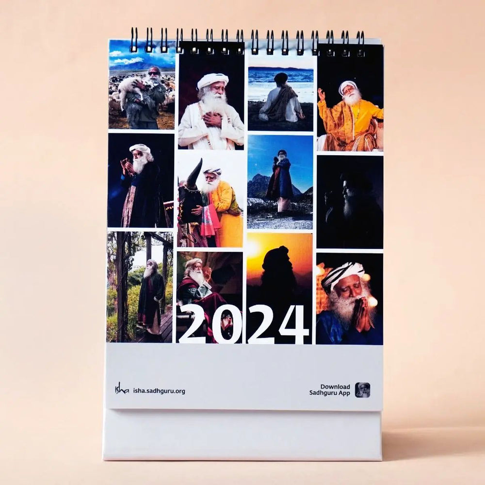 Sadhguru 2024 calendar 萨古鲁2024日历