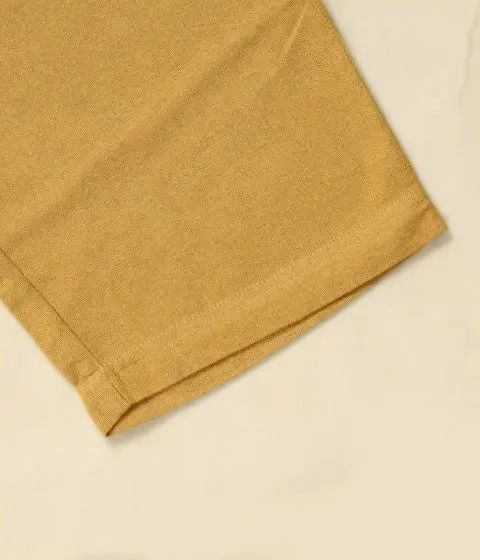 Women Khaki Knitted Drawstring Pants - Organic Cotton