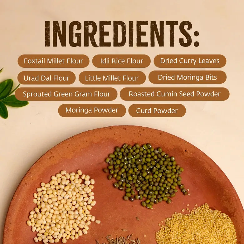 Millet and Moringa Dosa Mix 200g