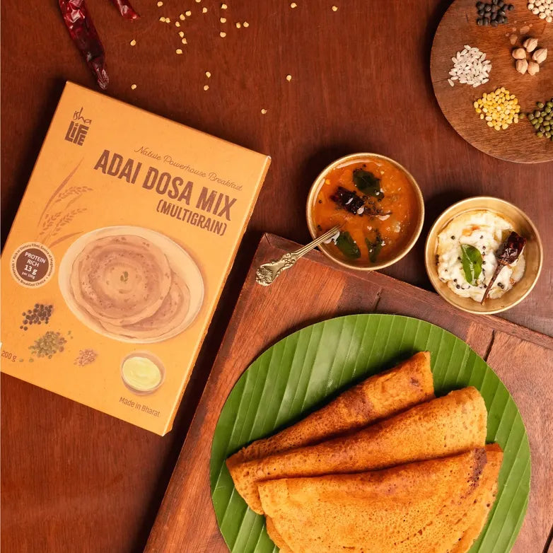 Adai Dosa Mix (200 gm). Instant Multigrain Dosa Mix.