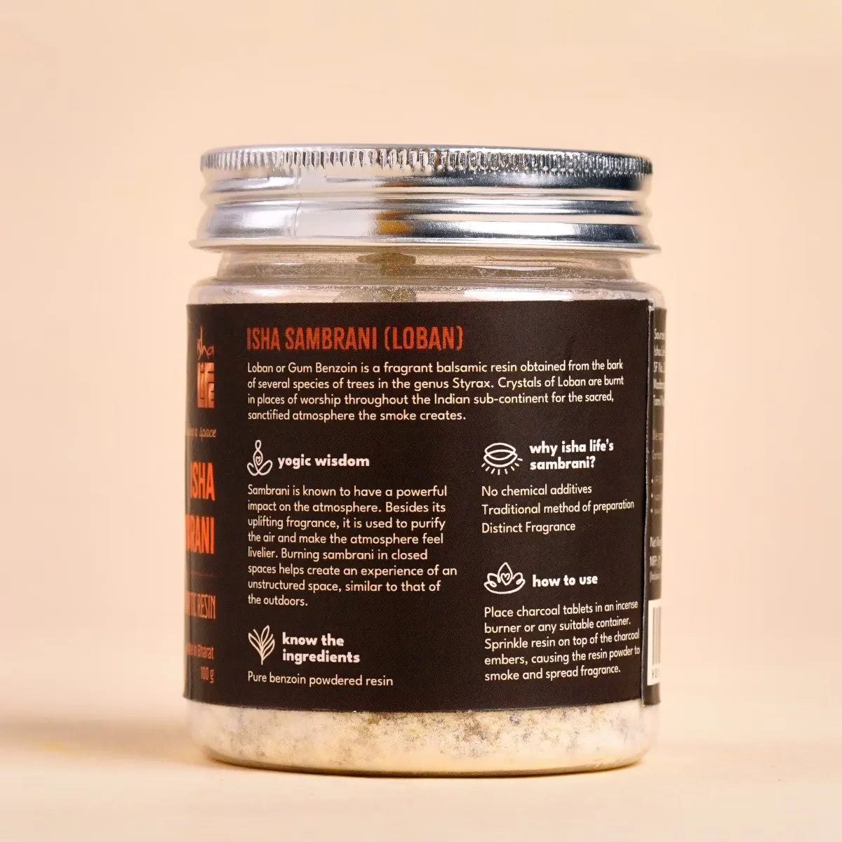 Isha Sambrani pure & Natural Aromatic Resin