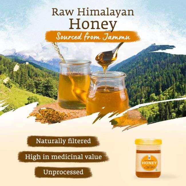 Raw Himalayan Honey, 500 gm