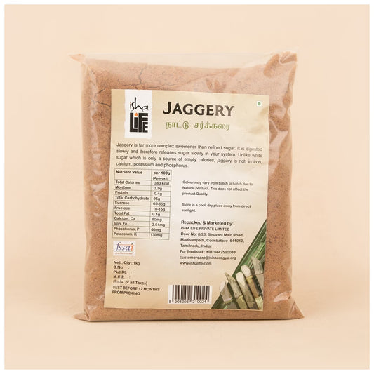 Pure and natural Jaggery. Great alternative to white sugar. Chemical free. High in nutrition (1kg)