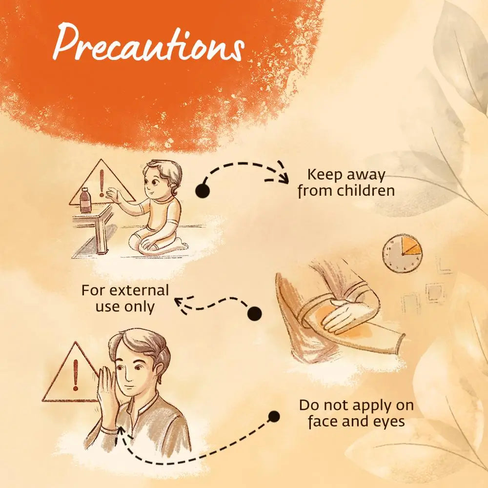 Sanjeevini pain reliever oil. 100% Natural. Highly potent ancient formulation. No mineral oil or preservatives - (100ml)