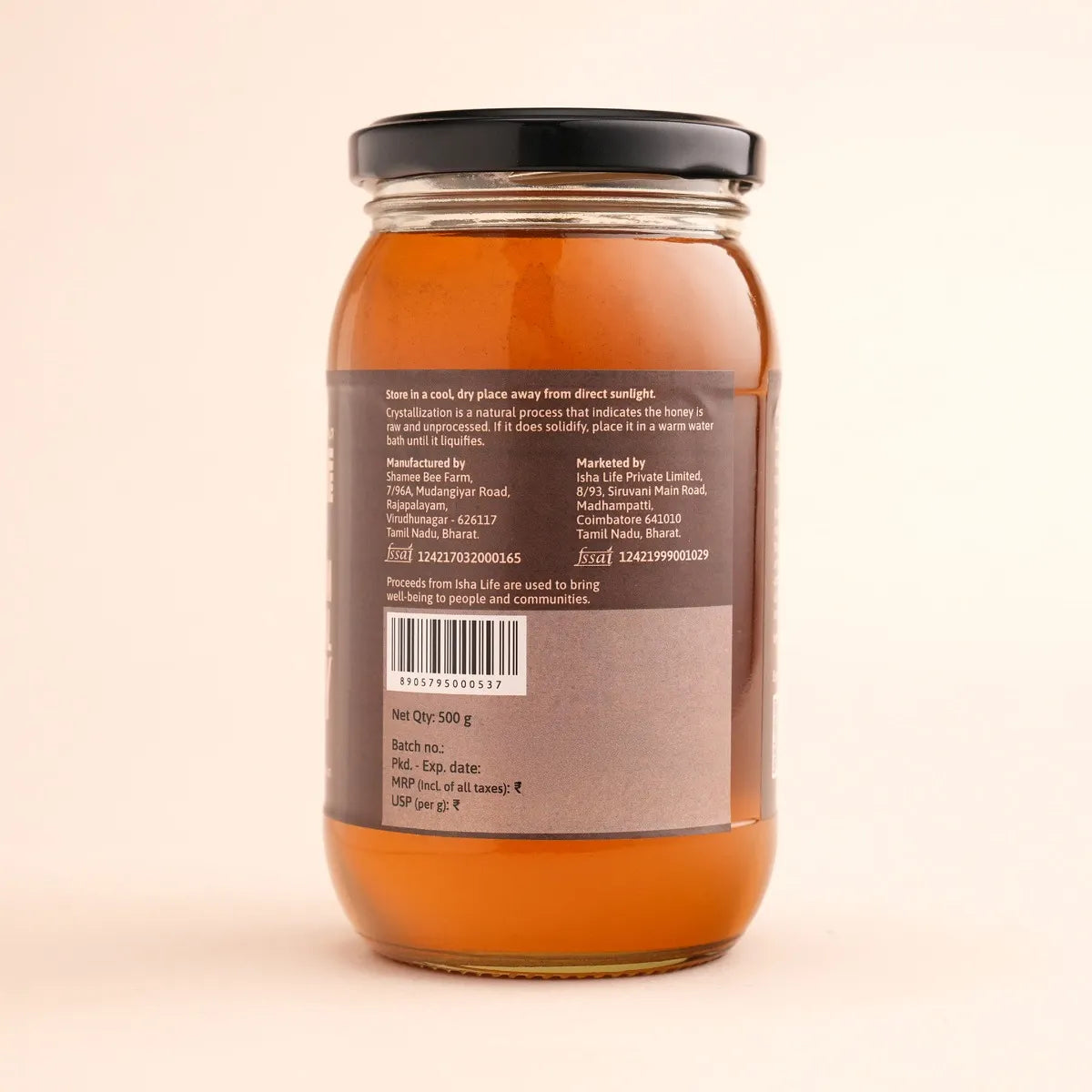 Premium Multifloral Honey, 500gm