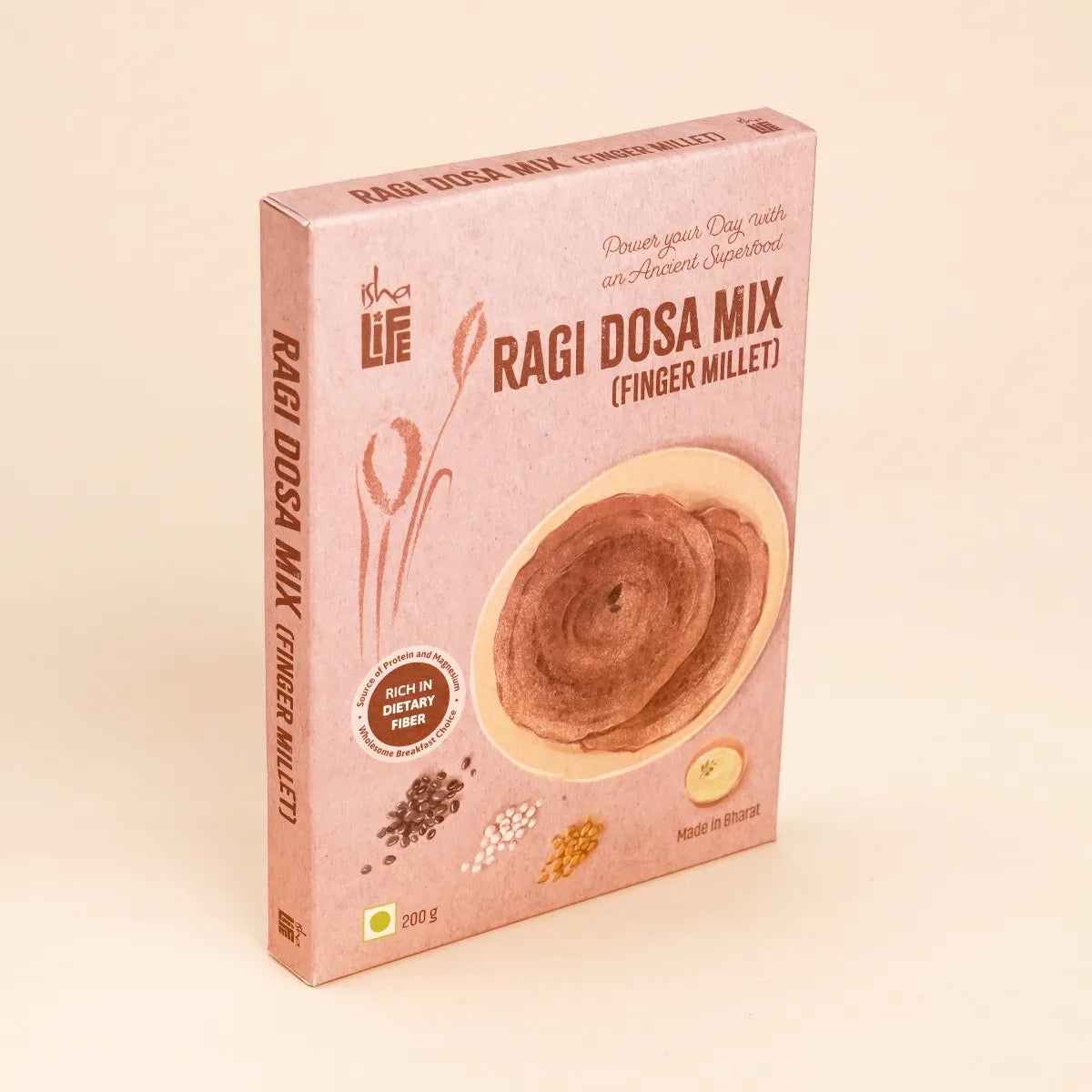 Ragi Dosa Mix (Finger Millet / Nachani), 200 gm.