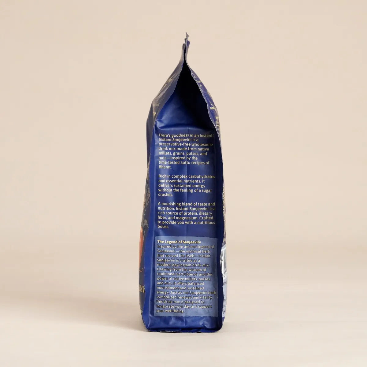 New Instant Sanjeevini Multigrain Health Drink Mix(500 gms). No Added Sugar. Traditional recipe. Contains millets, grains, legumes and spices.