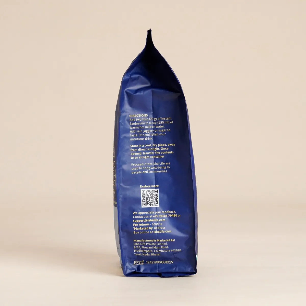 New Instant Sanjeevini Multigrain Health Drink Mix(500 gms). No Added Sugar. Traditional recipe. Contains millets, grains, legumes and spices.