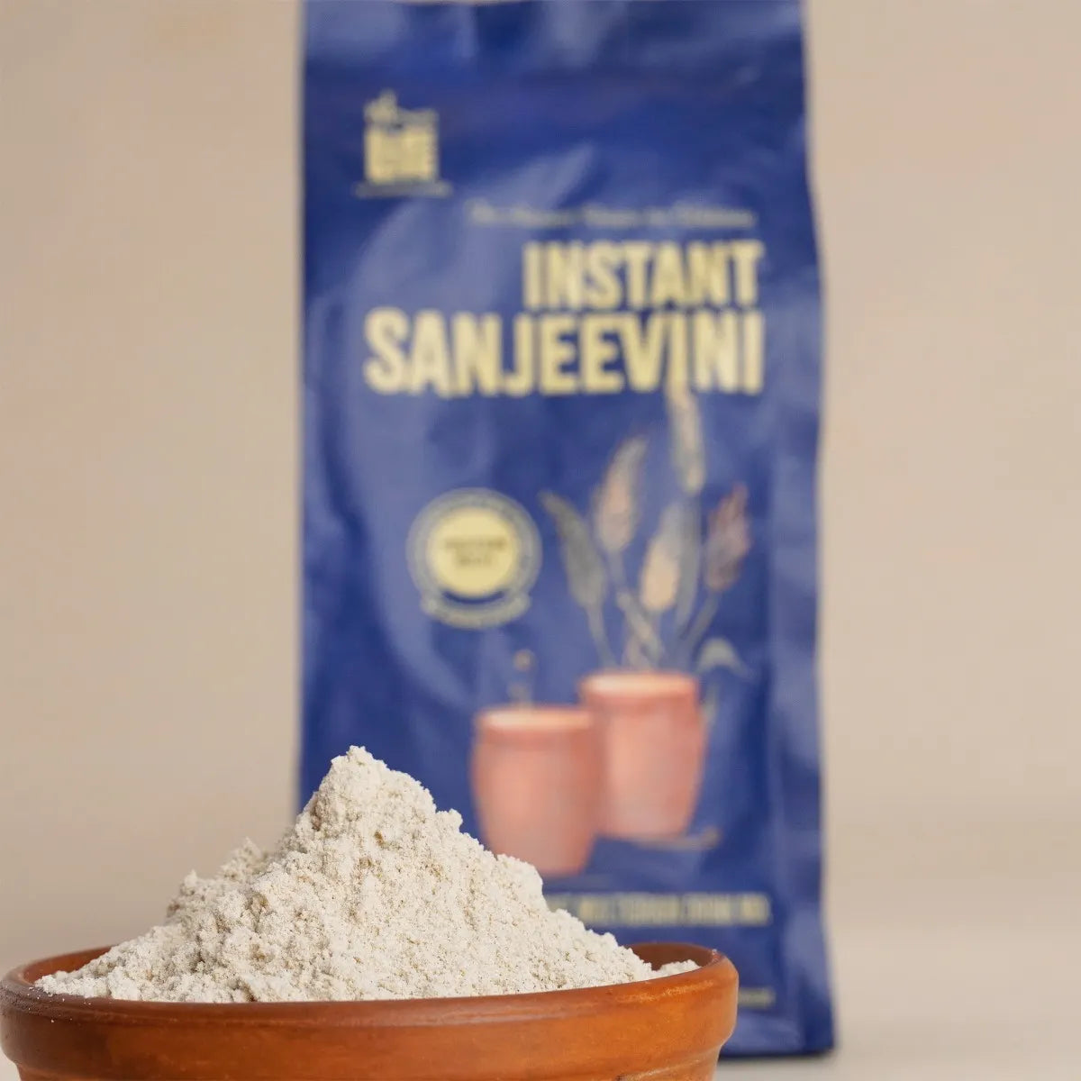 New Instant Sanjeevini Multigrain Health Drink Mix(500 gms). No Added Sugar. Traditional recipe. Contains millets, grains, legumes and spices.