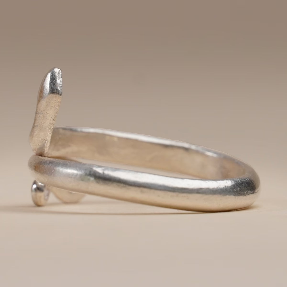 Silver Snake Ring