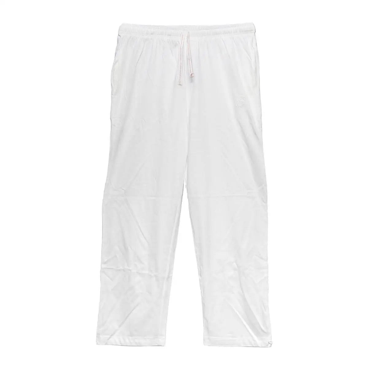 Unisex Organic Cotton Sadhana Track Pant - White