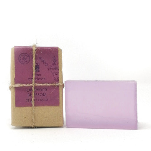 Lavender Blossom Handmade Transparent Soap (Paraben & SLES Free), 75 g