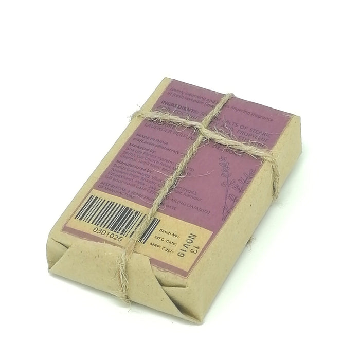 Lavender Blossom Handmade Transparent Soap (Paraben & SLES Free), 75 g