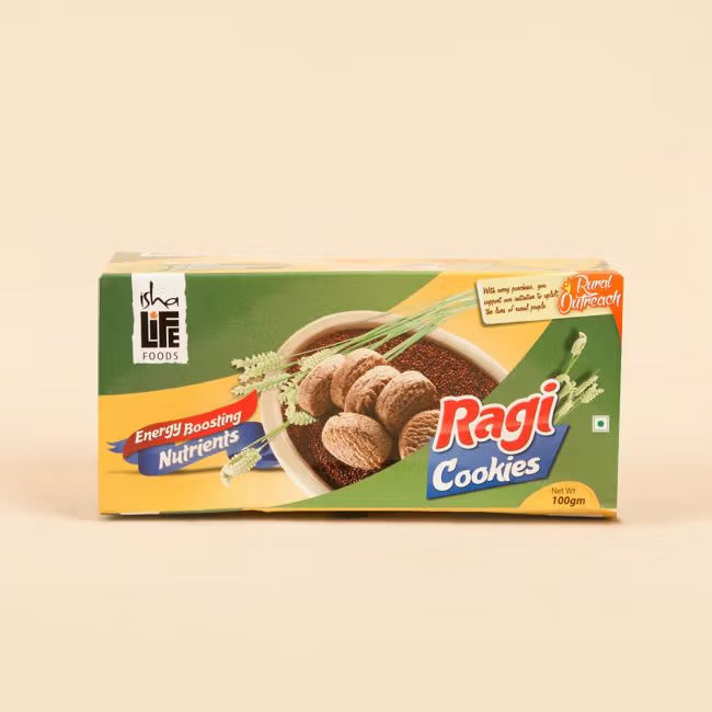 Ragi Cookies, 100 gm. No Maida. Preservative Free. Finger Millet Cookies. Healthy Snack