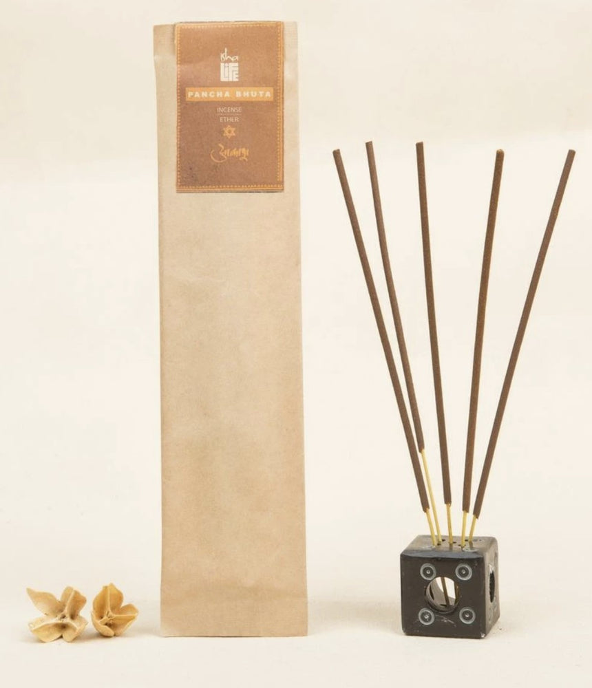 Handmade Natural Aakash Incense, 10 Sticks