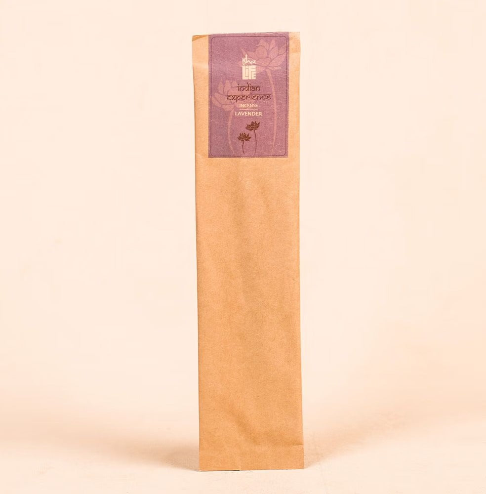 Organic Incense Lavander, 10 Sticks