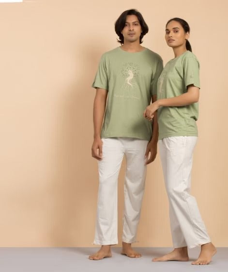 Harvest the Ultimate' Cotton T-shirt - Green