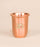 Matte Finish Copper Glass with Brass Aum, 200 ml