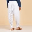 Cotton Dhoti Pant (Unisex)- White