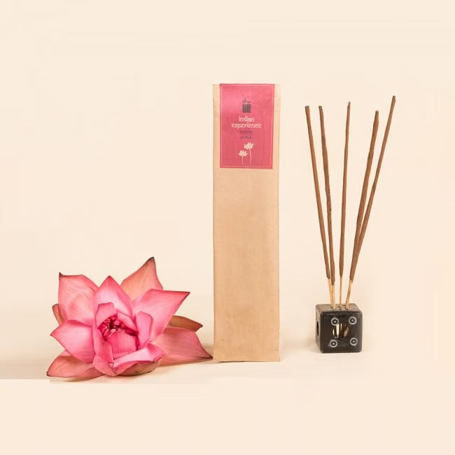 Organic Incense Lotus, 10 Sticks