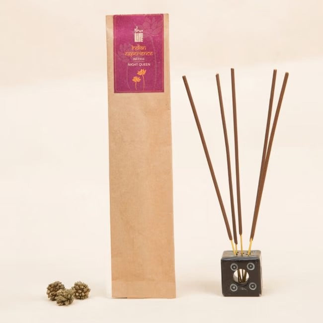Organic Incense Night Queen, 10 Sticks