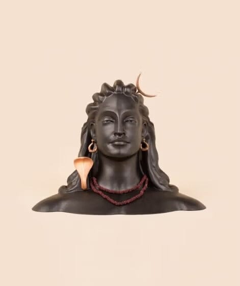 Adiyogi Statue (12 inch, Metal)