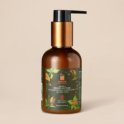Bloom All in 1 Organic Face Wash 100ml